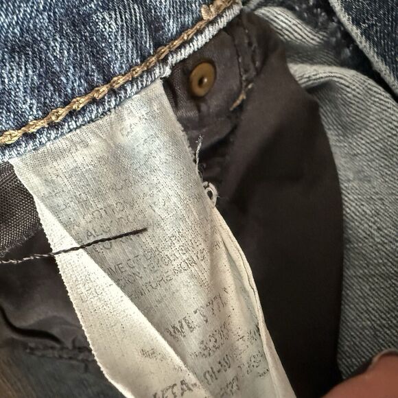 Wrangler Retro Slim Boot Jeans 32 x 34 Medium Wash Denim Work Western Riding - Picture 9 of 9